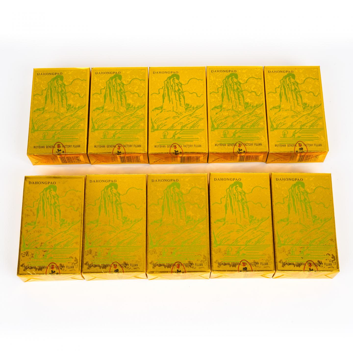 2004年 武夷山茶叶总厂 正岩极品纯种大红袍 10盒组*20克