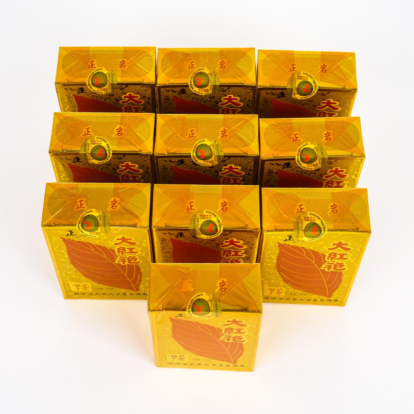 2004年 武夷山茶叶总厂 正岩极品纯种大红袍 10盒组*20克