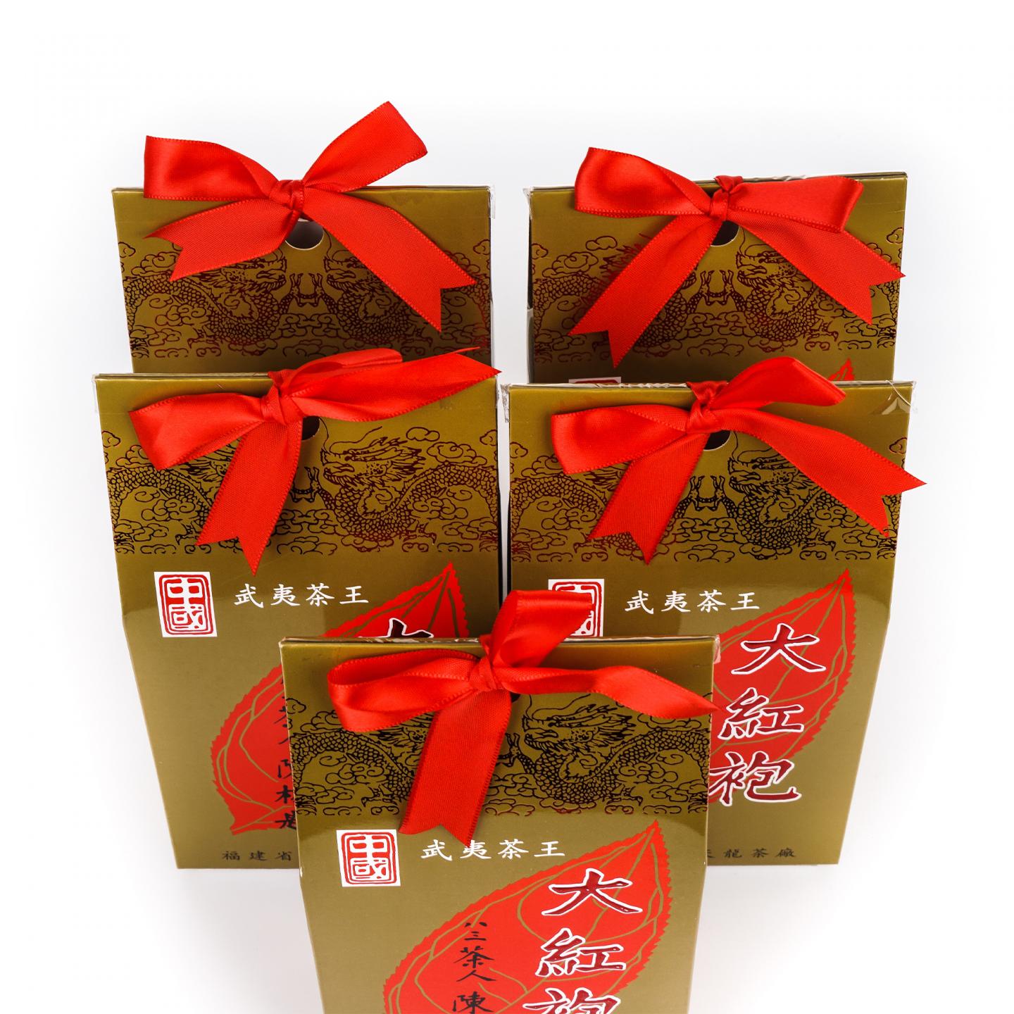 1999年 武夷天龙茶厂 大红袍 5盒组*125克