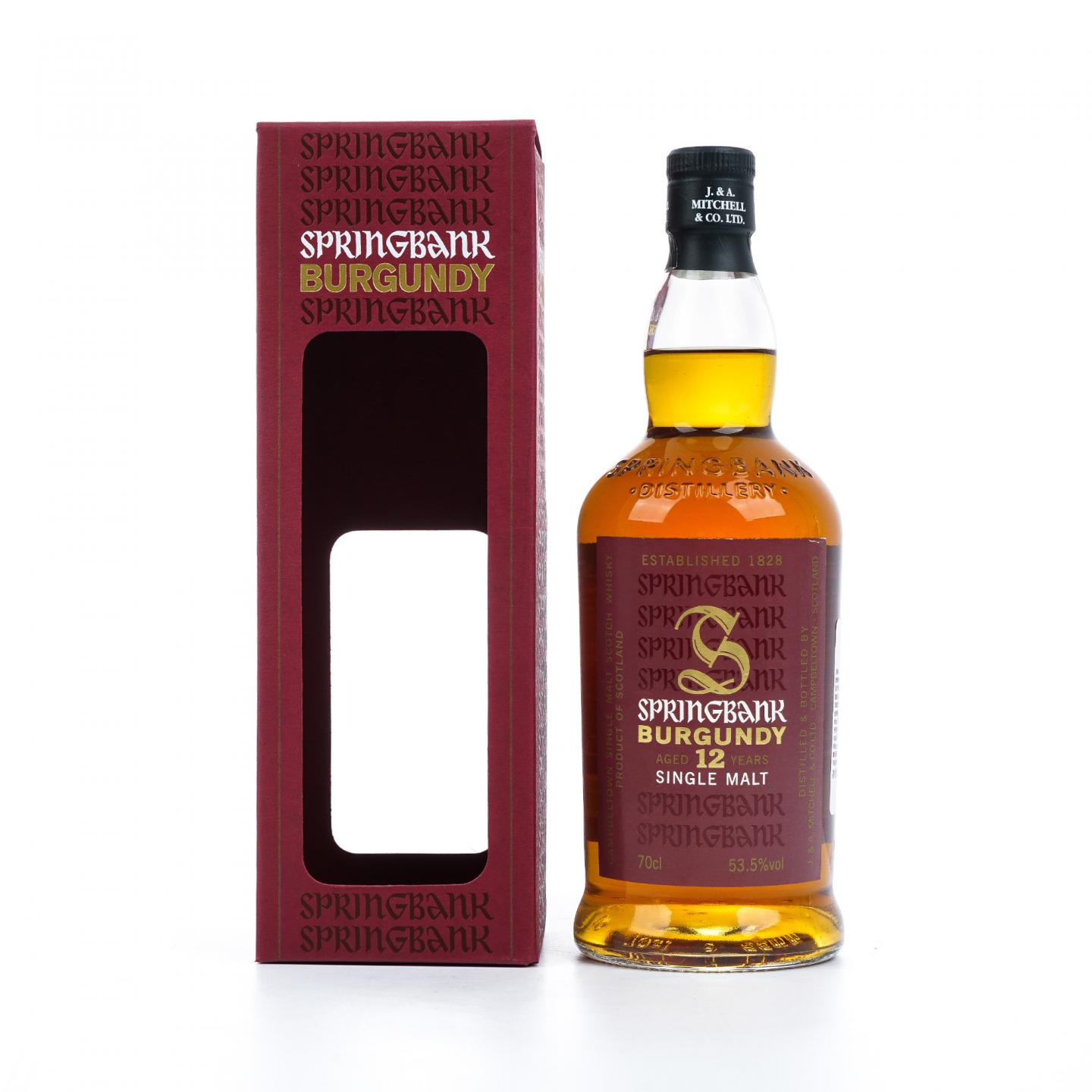 Springbank 云顶 12年 2003-2016 勃艮第桶 53.5%