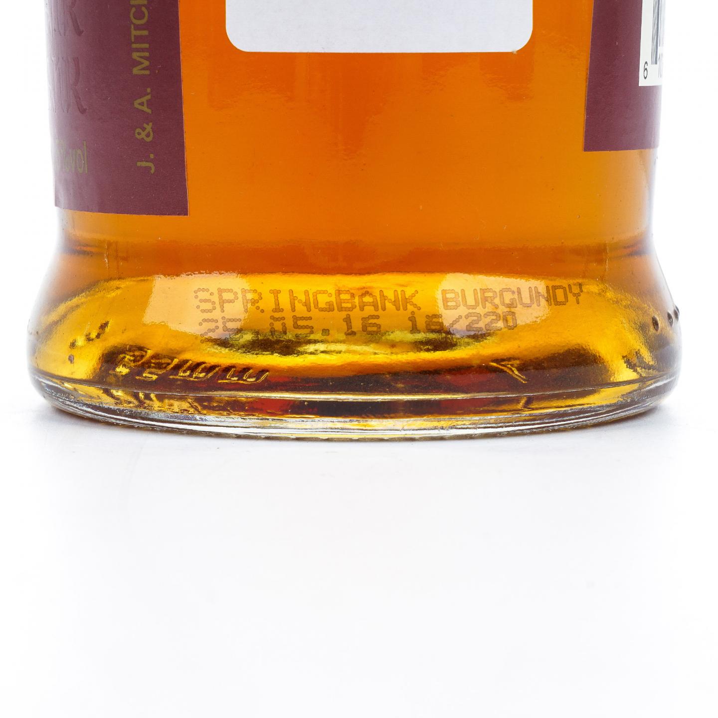 Springbank 云顶 12年 2003-2016 勃艮第桶 53.5%