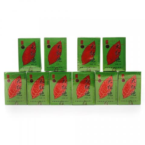 1998/1999年 武夷山市仙岩茶厂精制 正岩特级纯种大红袍 10盒组*20克