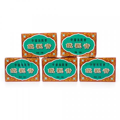 九十年代 国营北硿华侨茶厂 碳焙铁观音 5盒组*100克