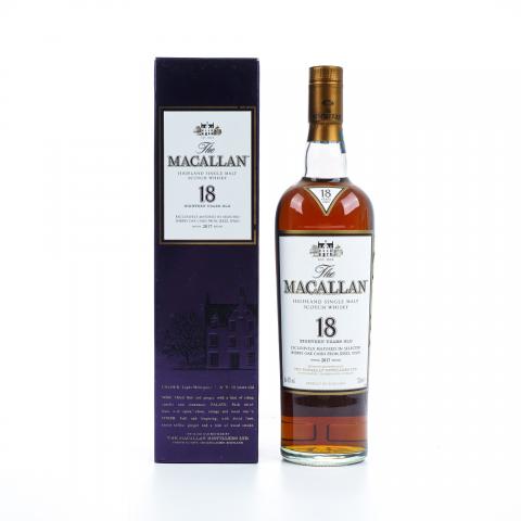 Macallan 麦卡伦 18年 2017 雪莉桶 700ML