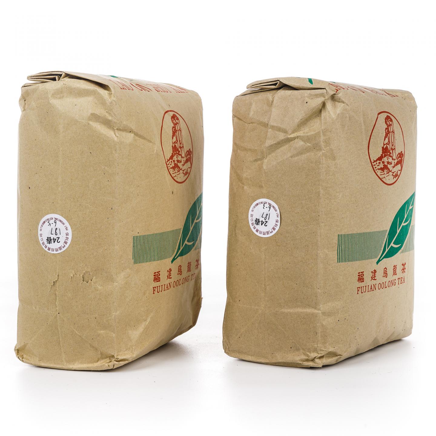 1980年代 中茶公司出品 老枞水仙 2包组*250g