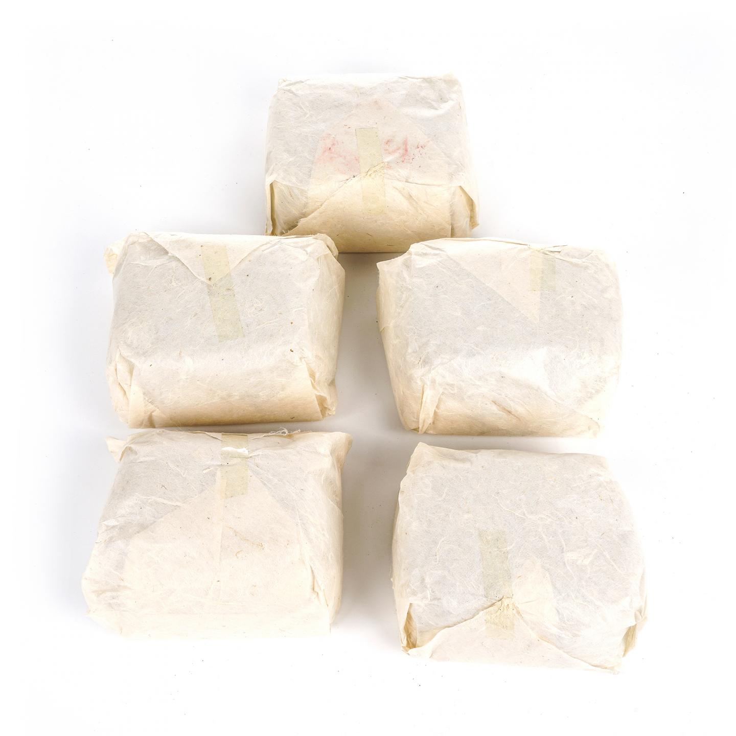 70年代 老六堡 5笠组*400g