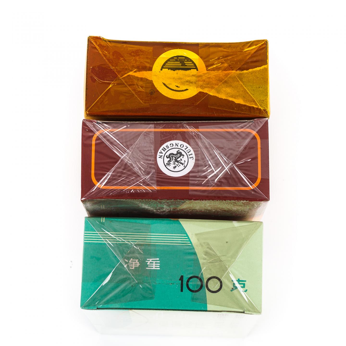 九十年代 九龙水仙/老枞水仙/闽南水仙 3盒组*100g