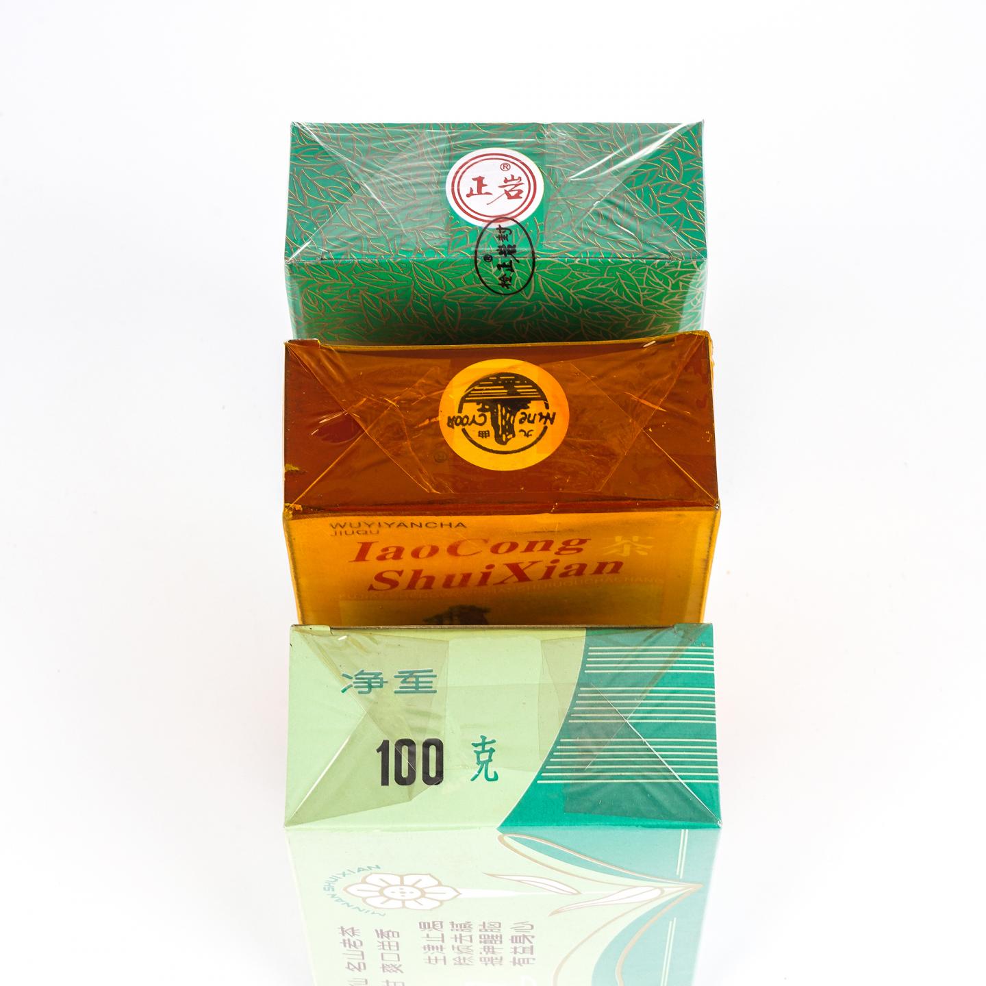 九十年代 老枞水仙/闽南水仙/正岩特级单枞水仙 3盒组*100g