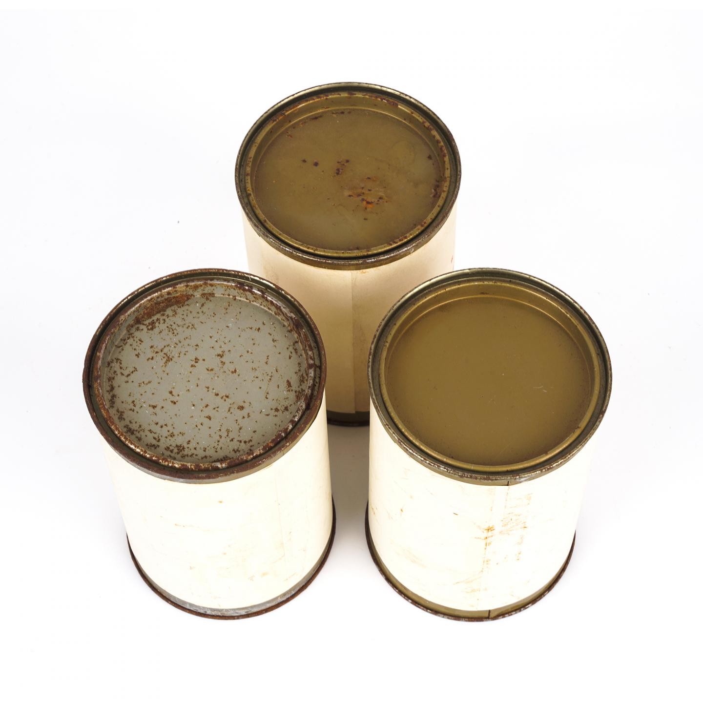 1990/1993/1995年 永春北硿华侨茶厂 水仙样品罐 3罐组