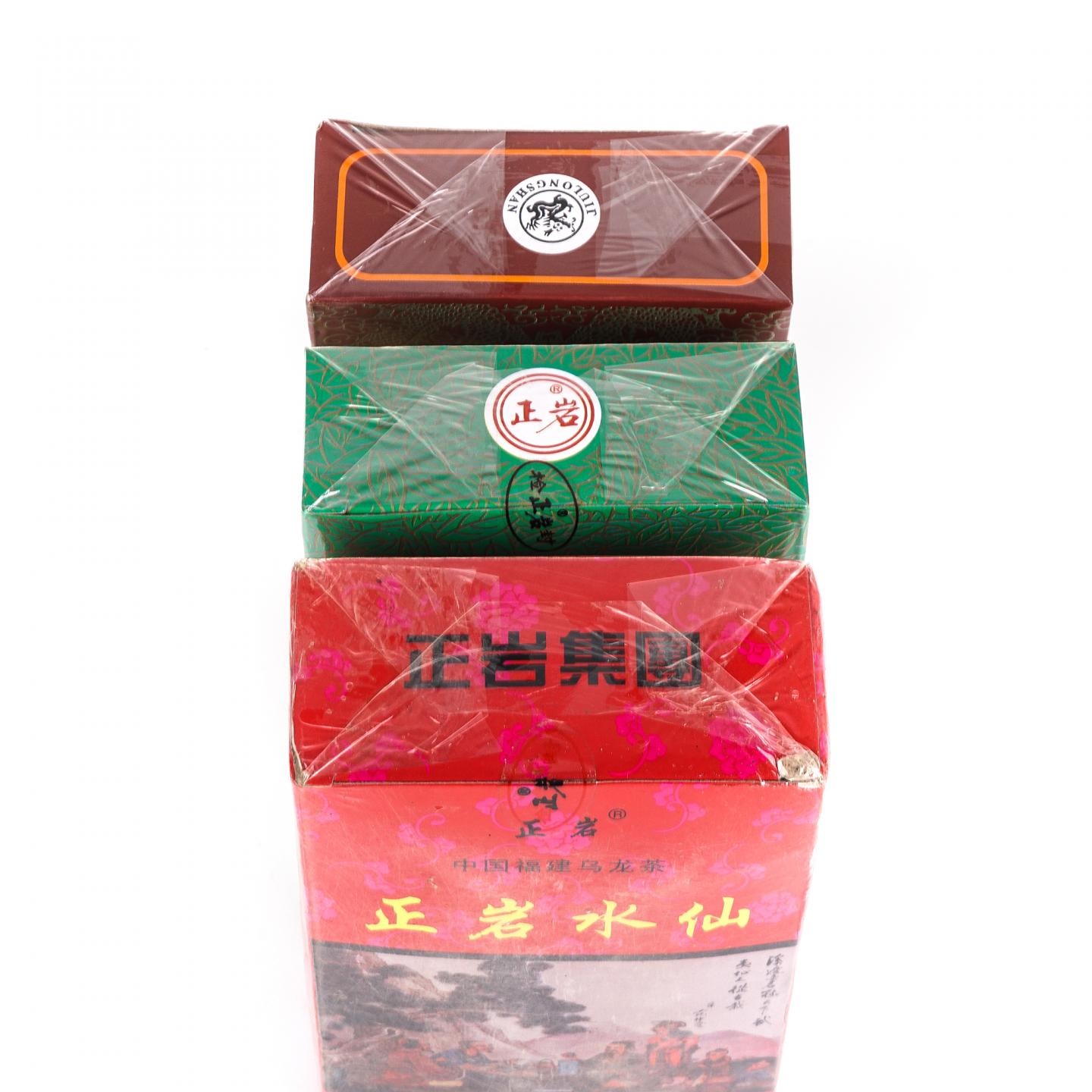 1997/1998年 九龙水仙/正岩特级单枞水仙/正岩水仙 3盒组 100克*2+125克