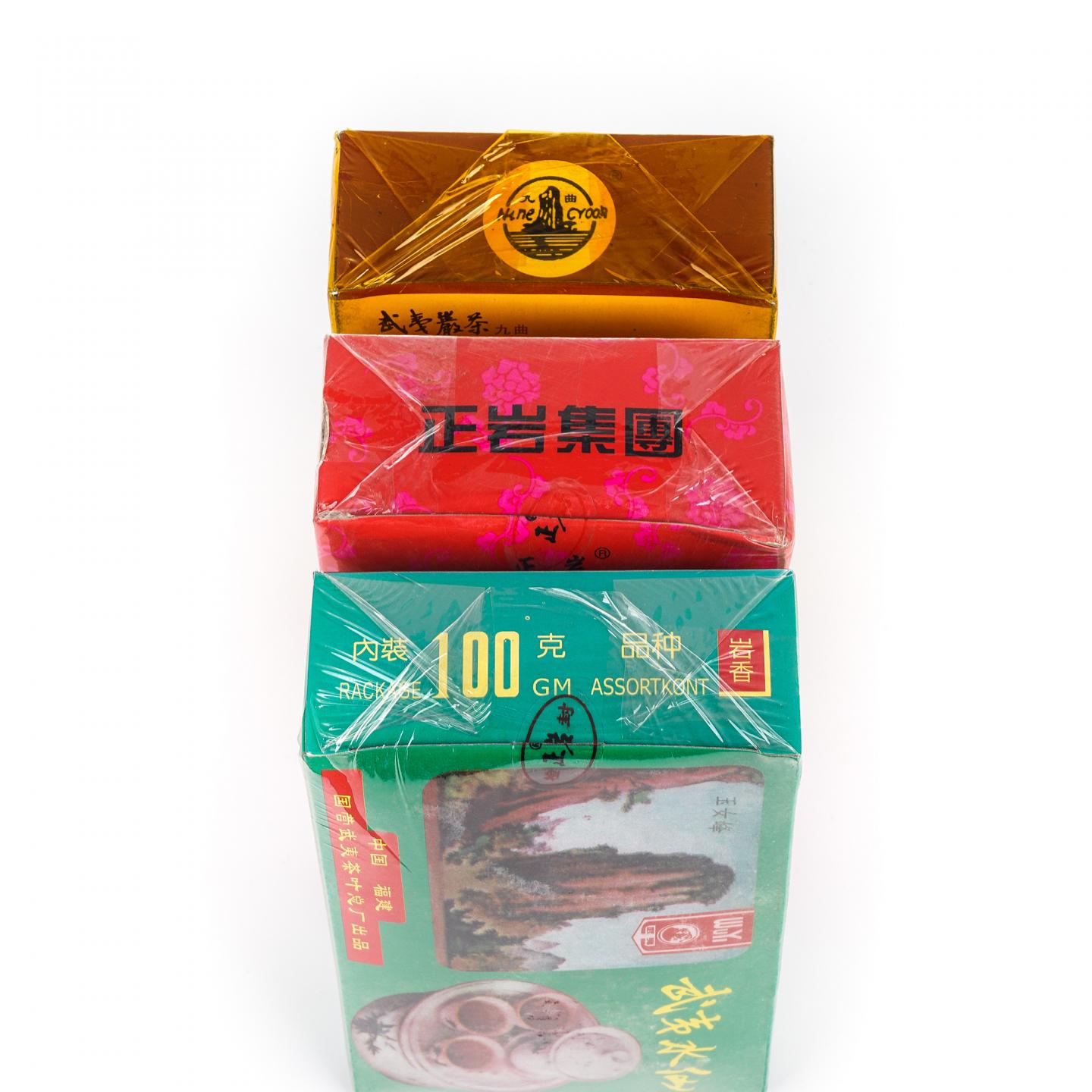 1998年 老枞水仙/正岩水仙/精制正岩特级水仙 3盒组 100克*2+125克