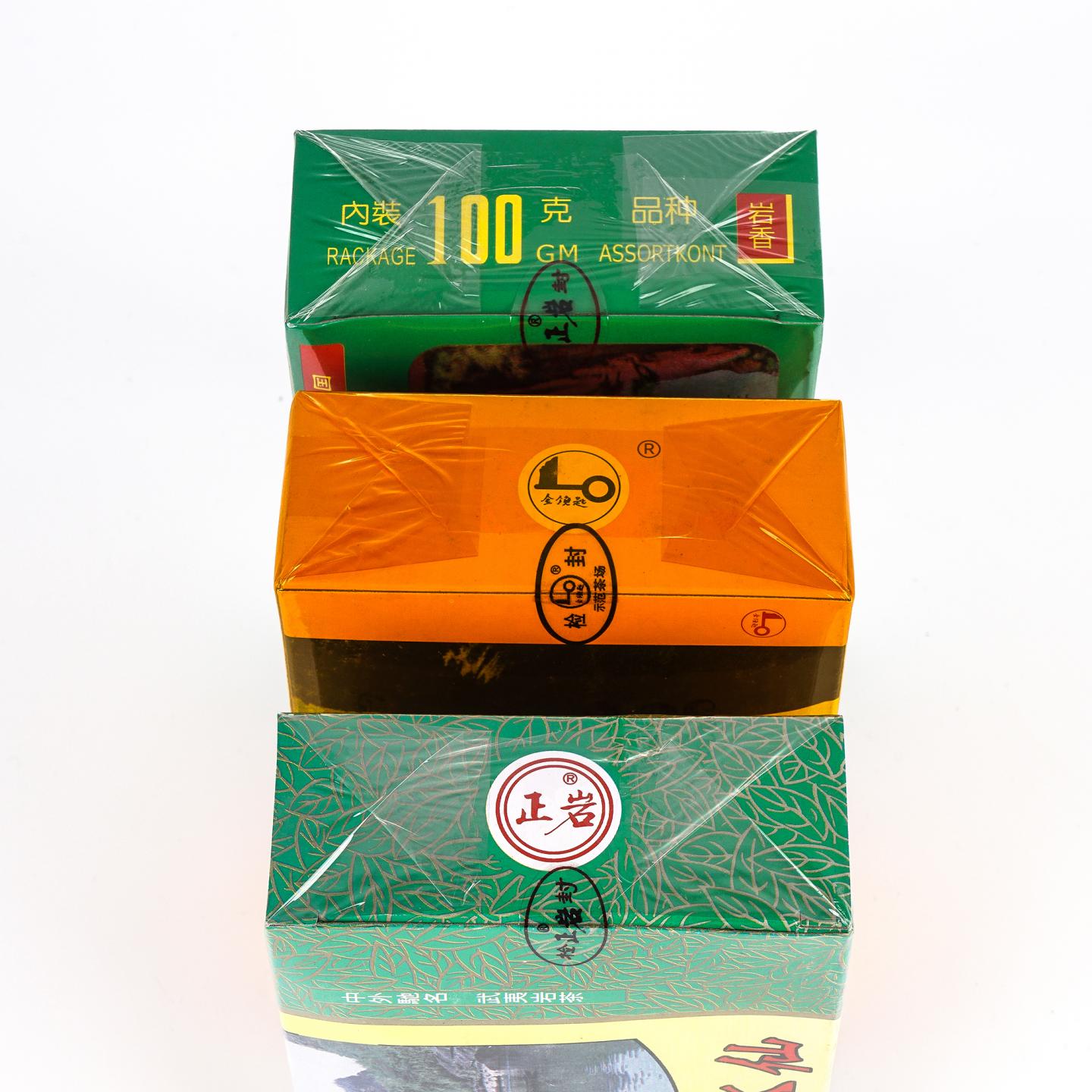 1997/1998/2003年 正岩特级单枞水仙/精制正岩特级水仙/一级老枞水仙 3盒组*100g