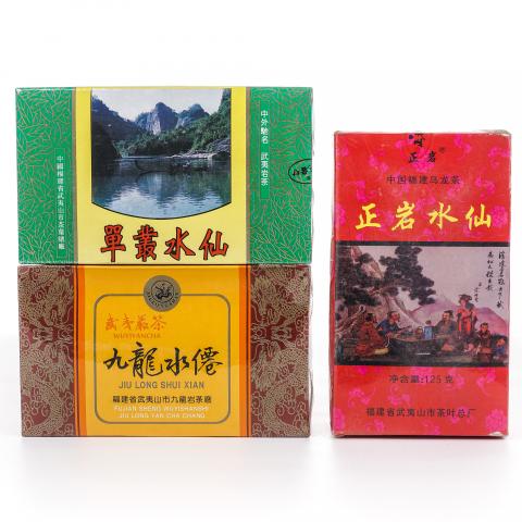 1997/1998年 九龙水仙/正岩特级单枞水仙/正岩水仙 3盒组 100克*2+125克