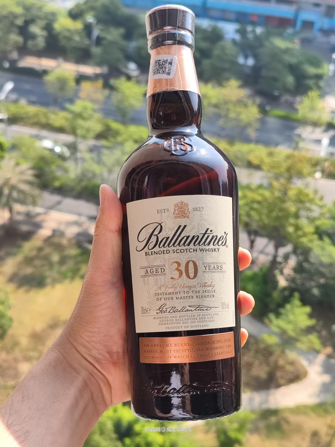 百龄坛®30年调配苏格兰威士忌