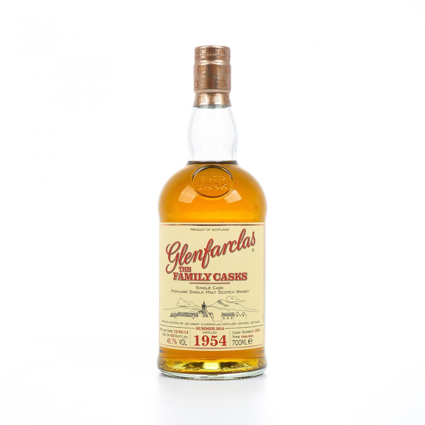 Glenfarclas 格兰花格 1954-2014 家族桶 单桶#1259