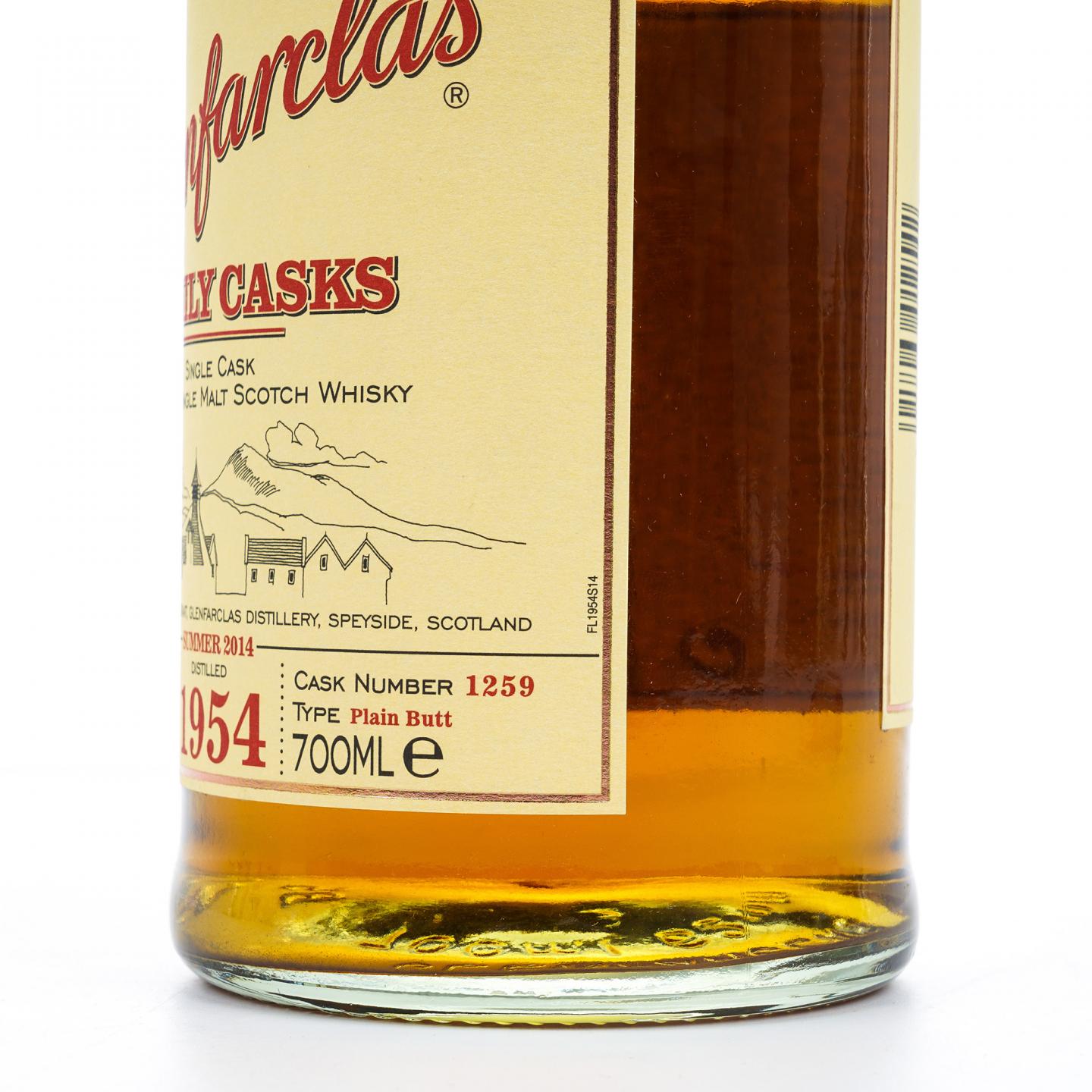 Glenfarclas 格兰花格 1954-2014 家族桶 单桶#1259