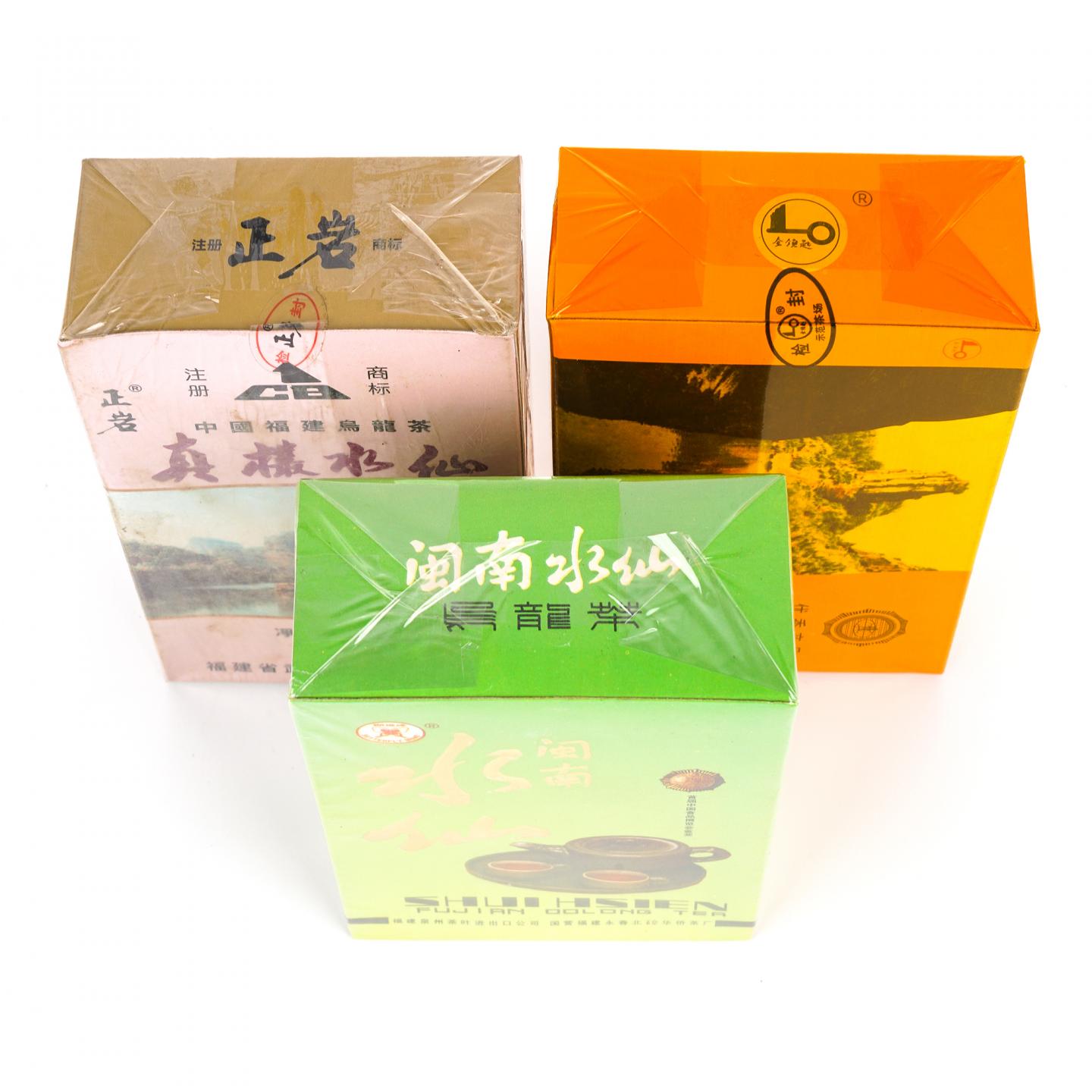 正岩产区真枞水仙/一级老枞水仙/闽南水仙 3盒组 125克+100克*2