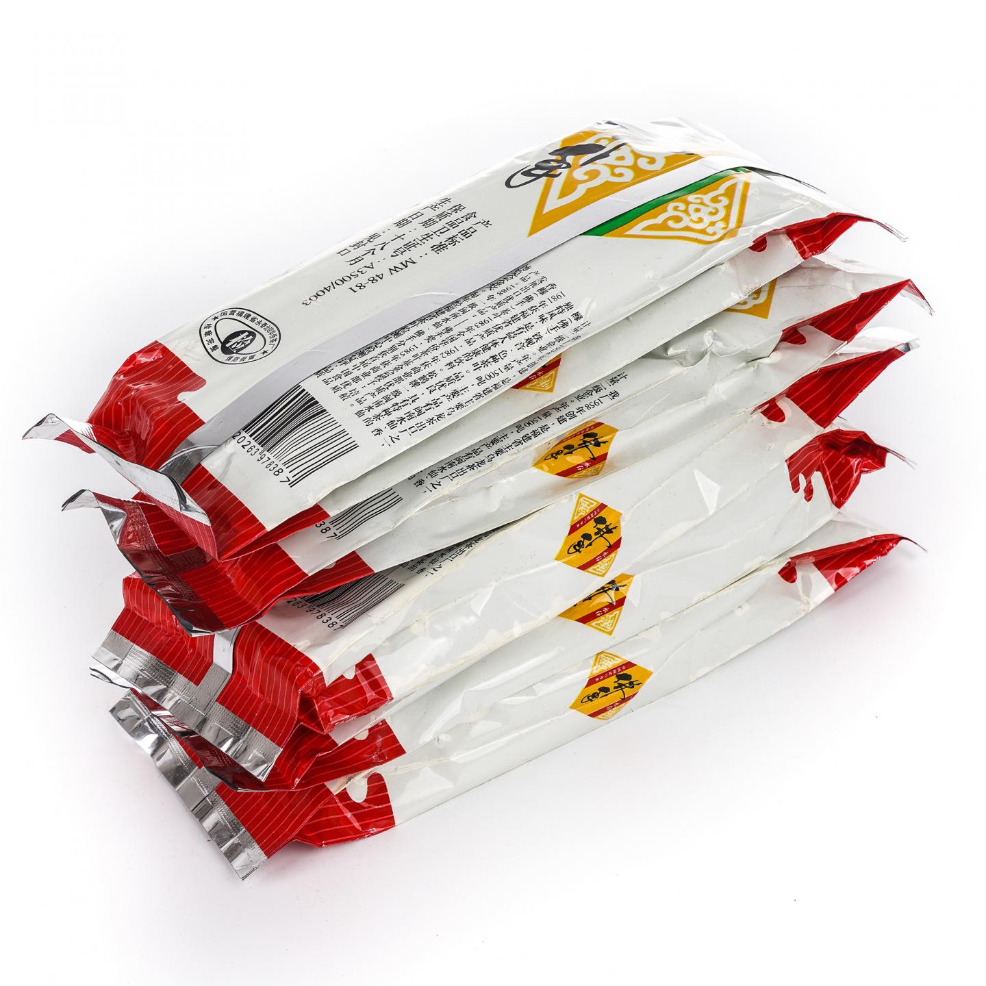 九十年代 国营北硿华侨茶厂出品 松鹤牌佛手 5包组*125克