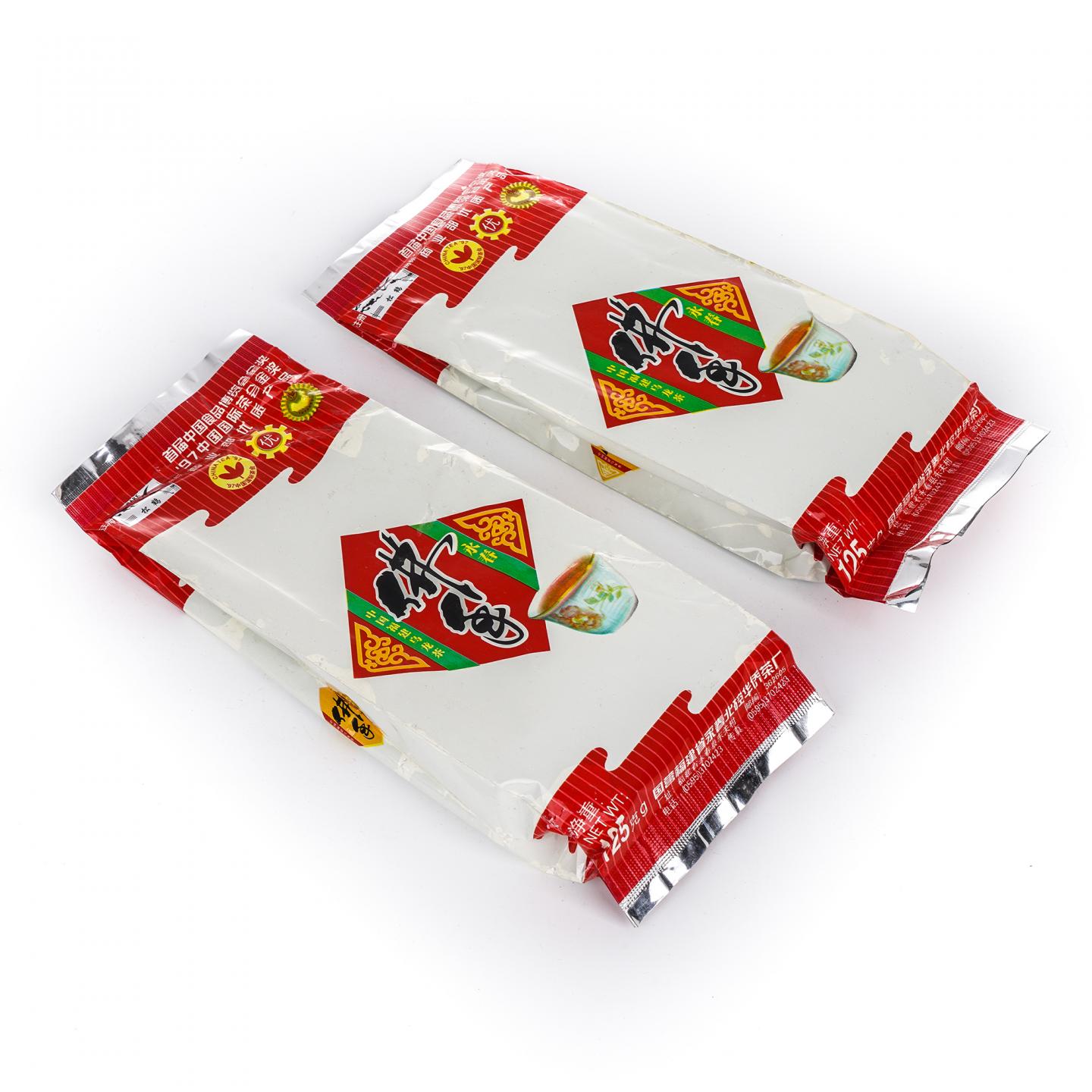 九十年代 国营北硿华侨茶厂出品 松鹤牌佛手盒装+松鹤牌佛手袋装 4件组*125克