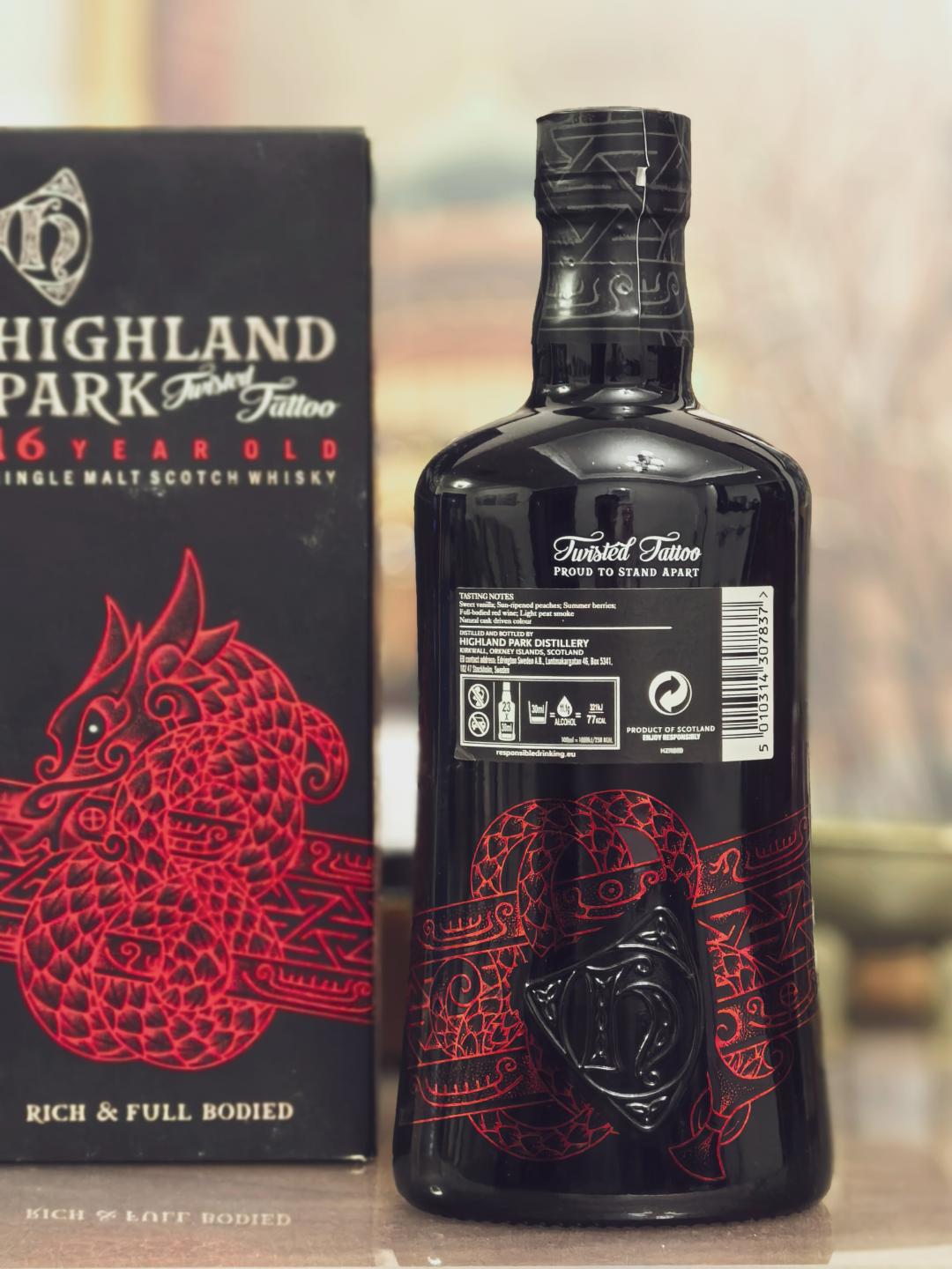 Twisted Tattoo Highland Park 高原骑士16年