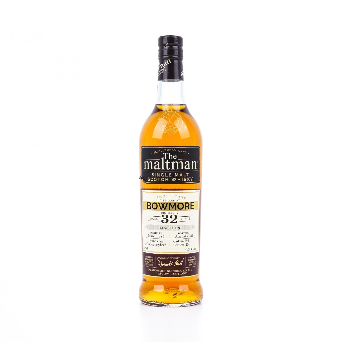 Bowmore 波摩 32年 1989-2021 MBl 雪莉单桶