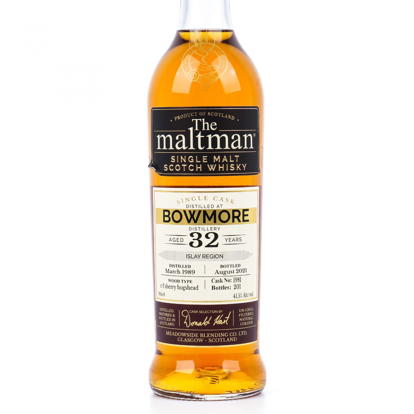 Bowmore 波摩 32年 1989-2021 MBl 雪莉单桶