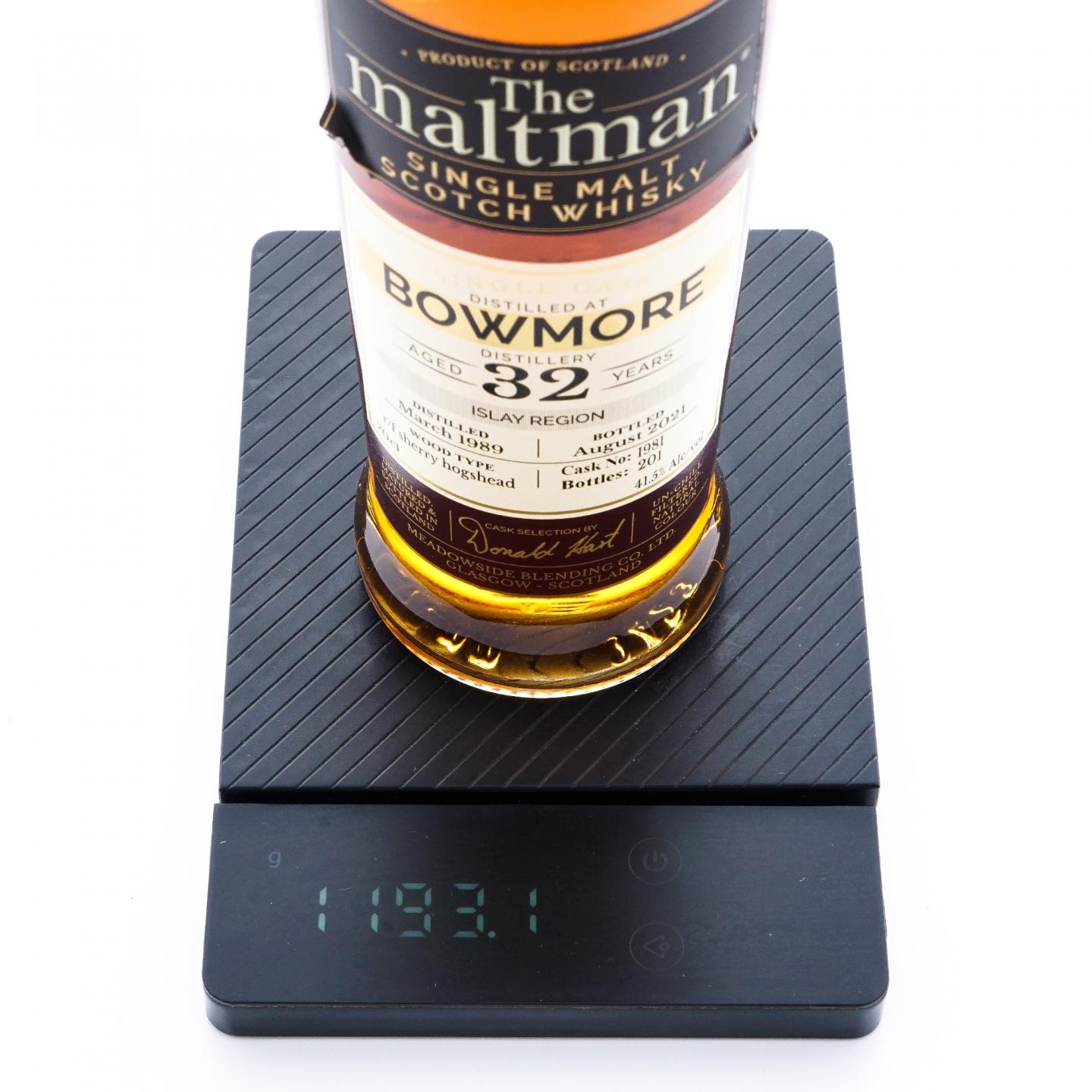 Bowmore 波摩 32年 1989-2021 MBl 雪莉单桶