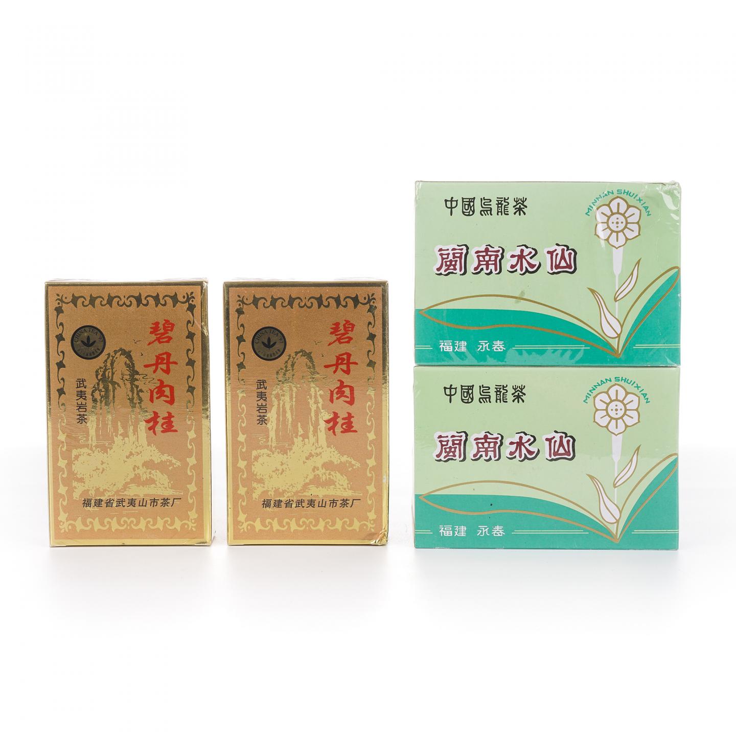 九十年代 闽南水仙/碧丹肉桂 4盒组 100g*2+50g*2