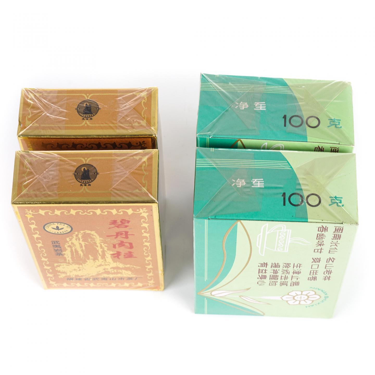 九十年代 闽南水仙/碧丹肉桂 4盒组 100g*2+50g*2