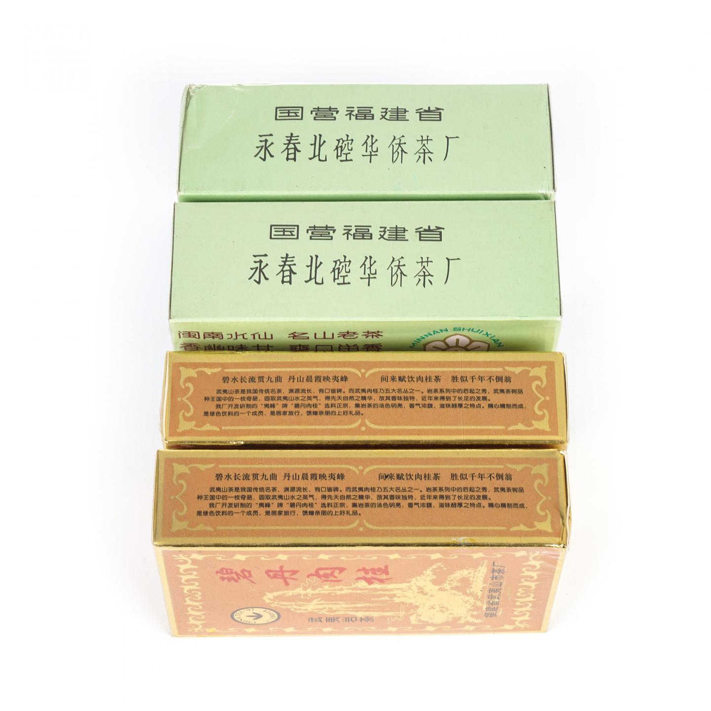 九十年代 闽南水仙/碧丹肉桂 4盒组 100g*2+50g*2