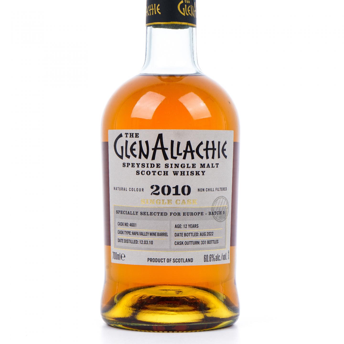 Glenallachie 格兰纳里奇 12年 2010-2022 单桶#4601