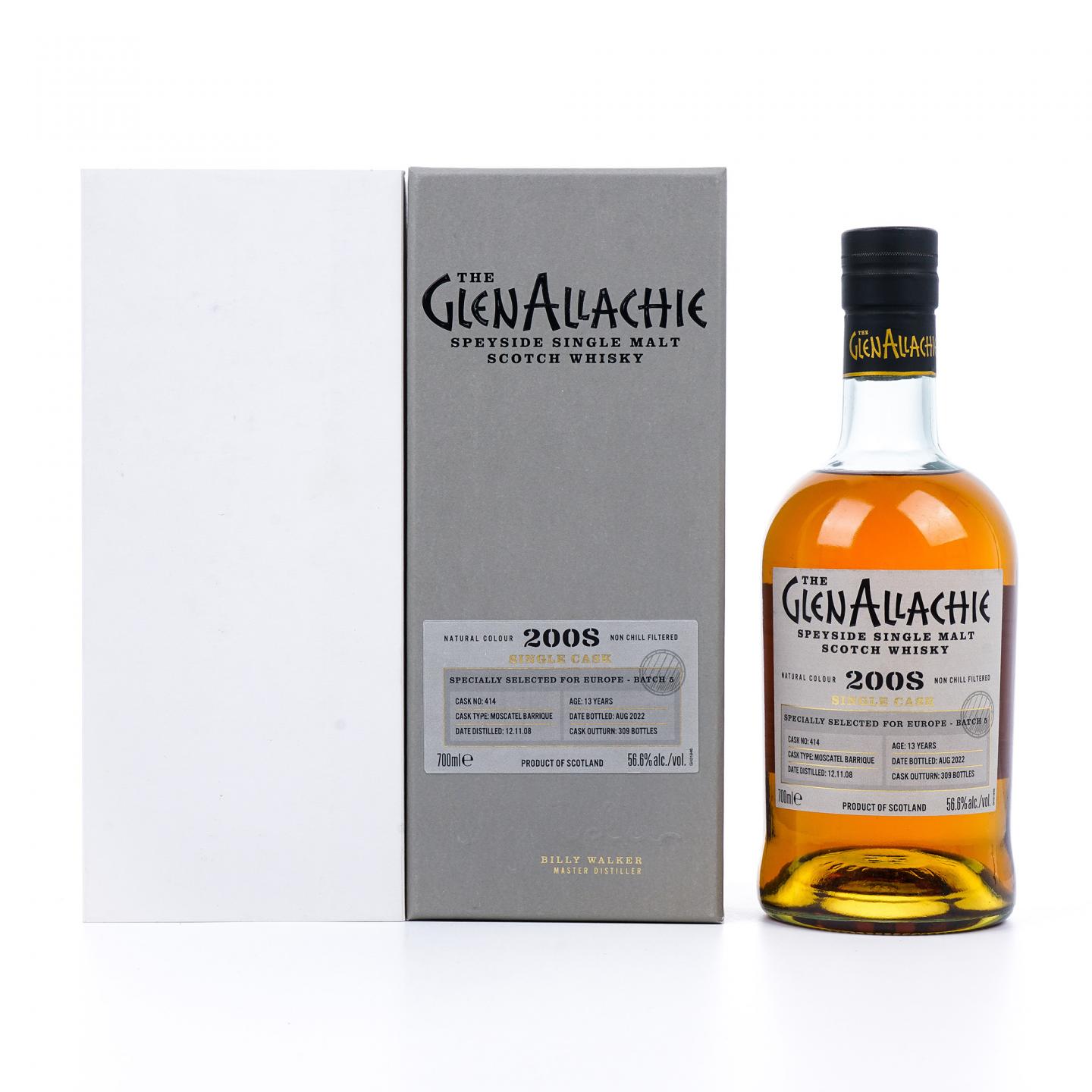 Glenallachie 格兰纳里奇 13年 2008-2022 单桶#414
