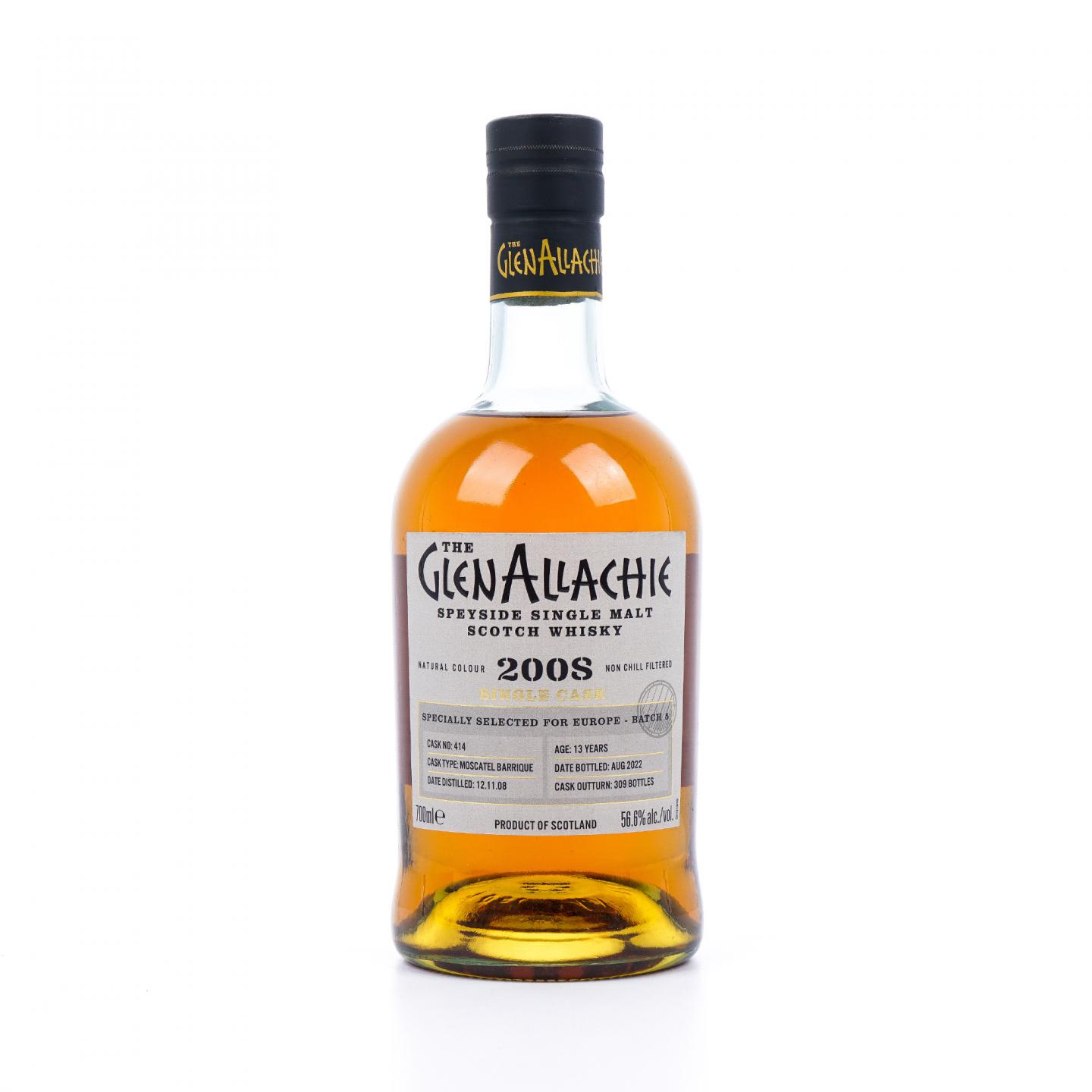 Glenallachie 格兰纳里奇 13年 2008-2022 单桶#414