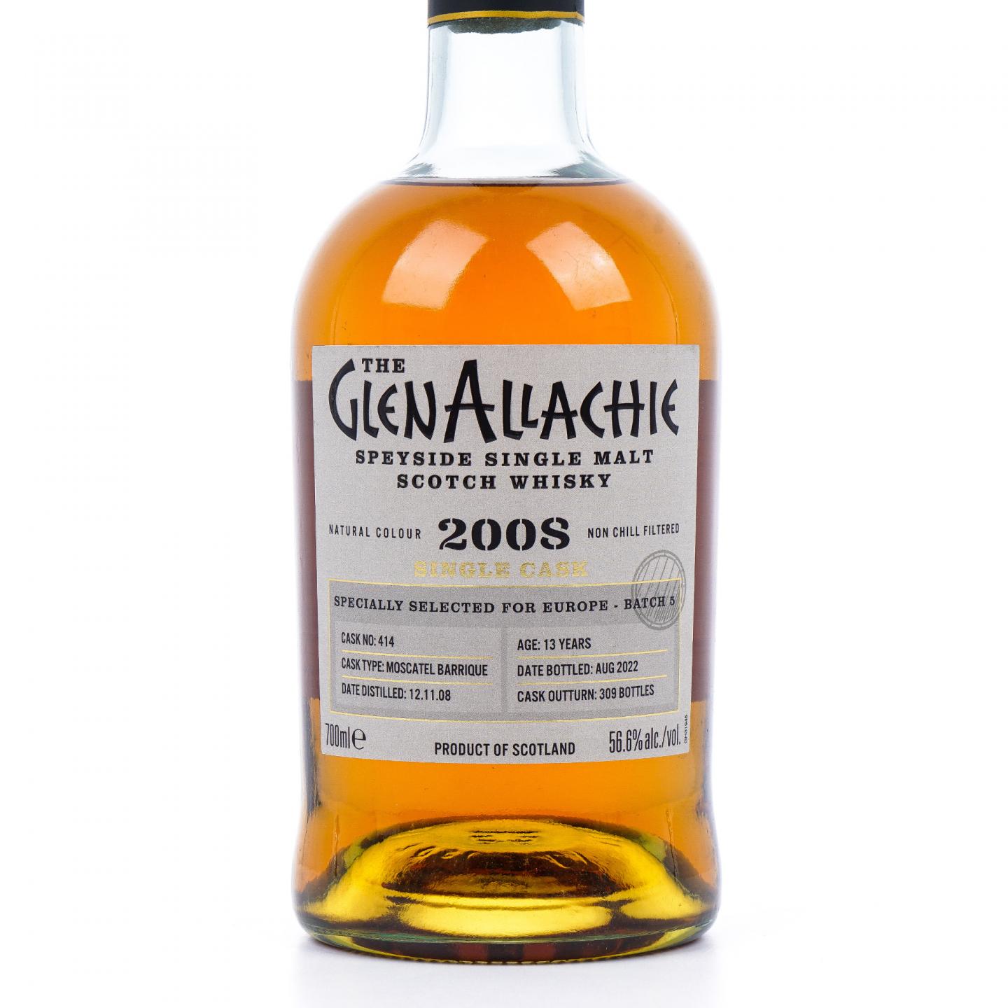 Glenallachie 格兰纳里奇 13年 2008-2022 单桶#414