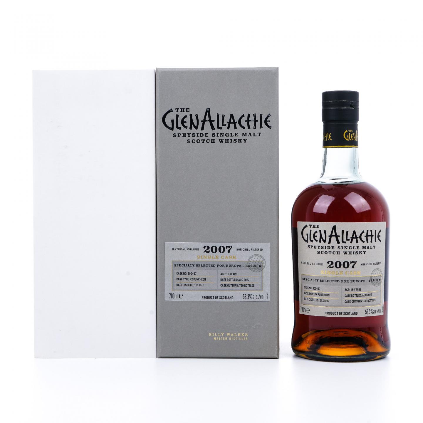 Glenallachie 格兰纳里奇 15年 2007-2022 雪莉单桶#800467