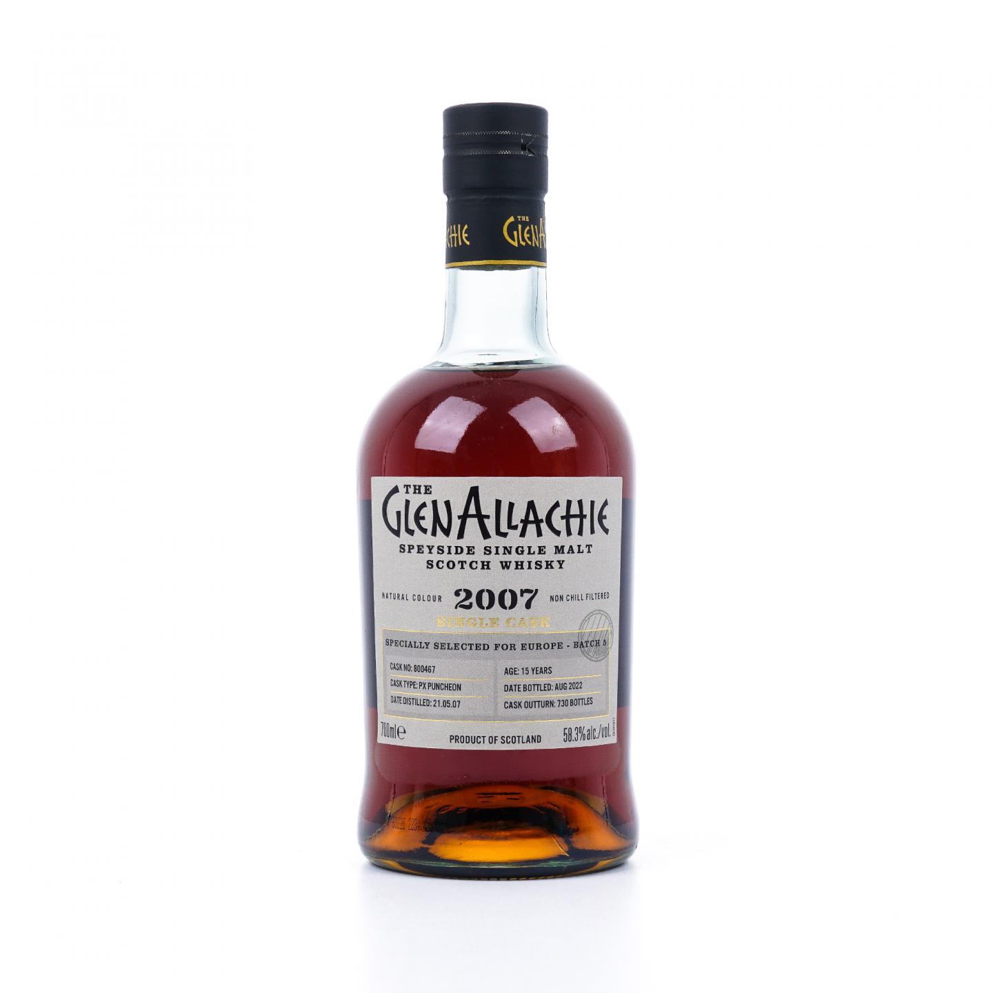 Glenallachie 格兰纳里奇 15年 2007-2022 雪莉单桶#800467