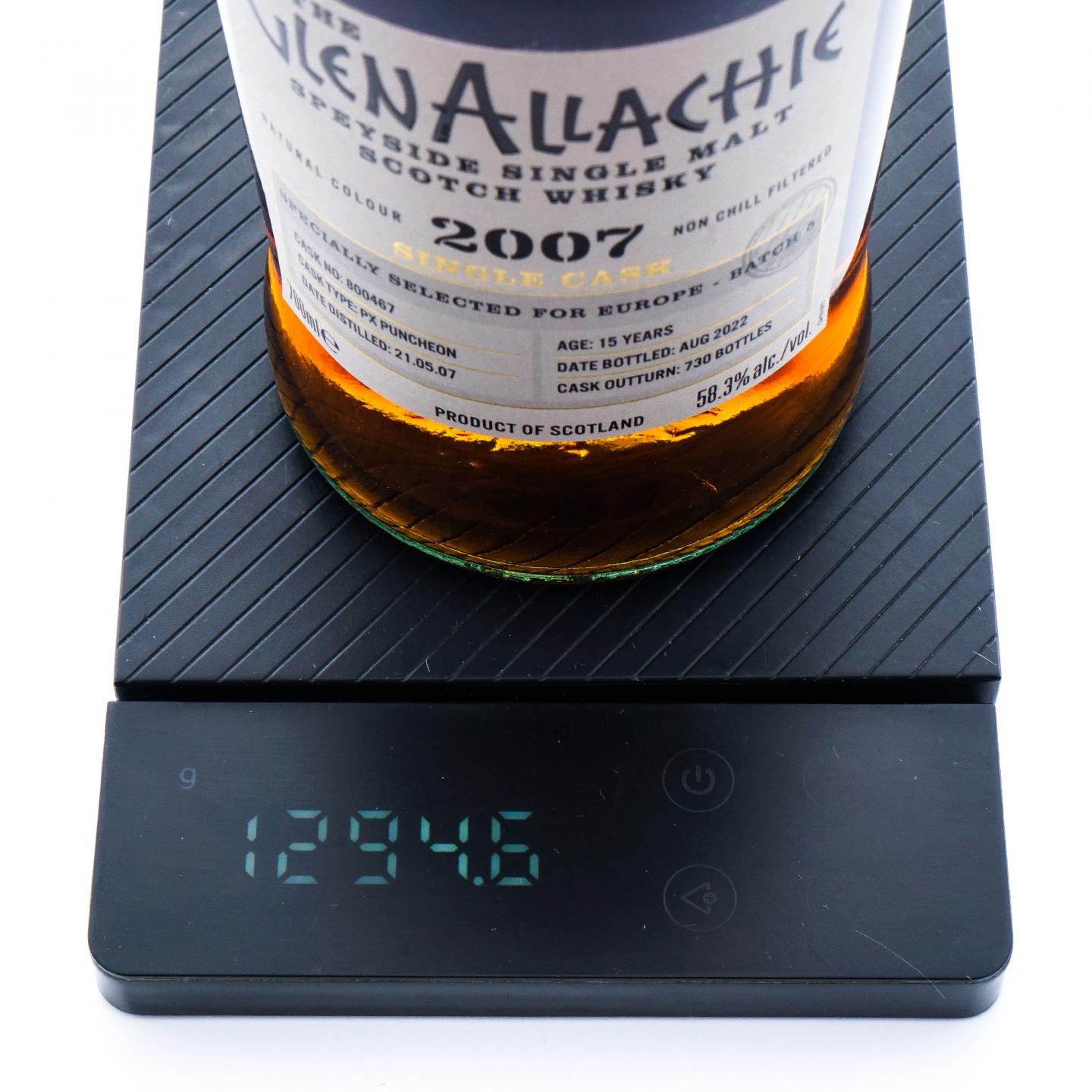 Glenallachie 格兰纳里奇 15年 2007-2022 雪莉单桶#800467