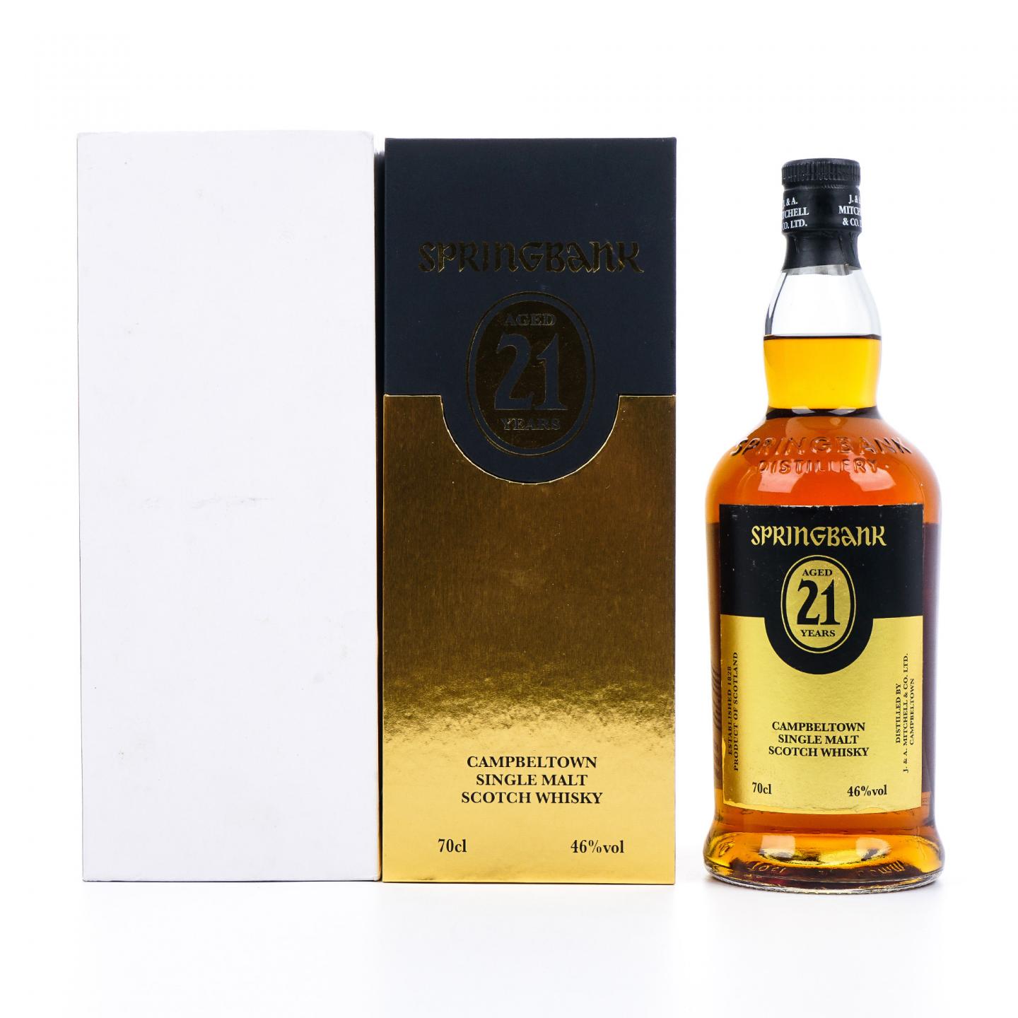 Springbank 云顶 21年 2017 非原盒