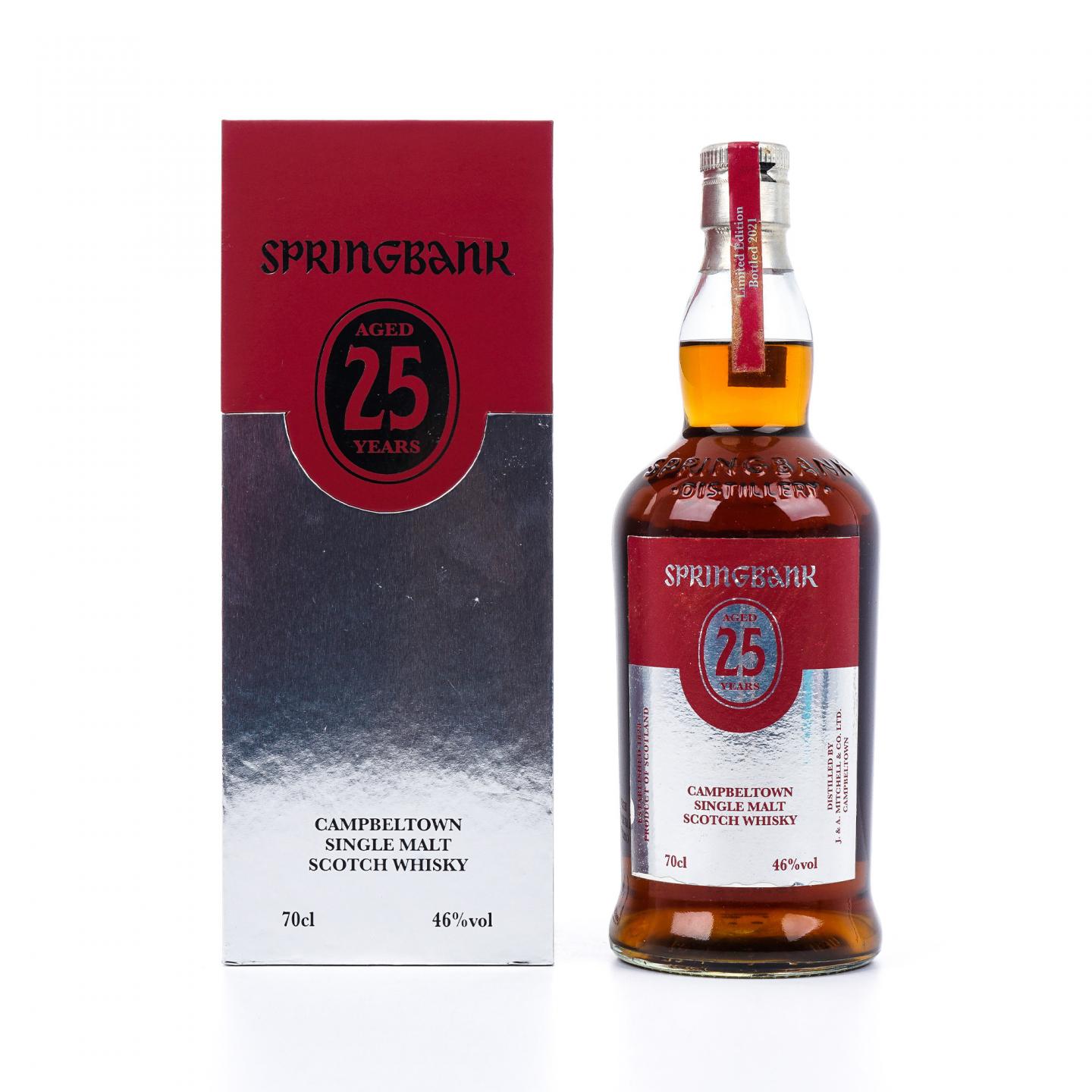 Springbank 云顶 25年 2021
