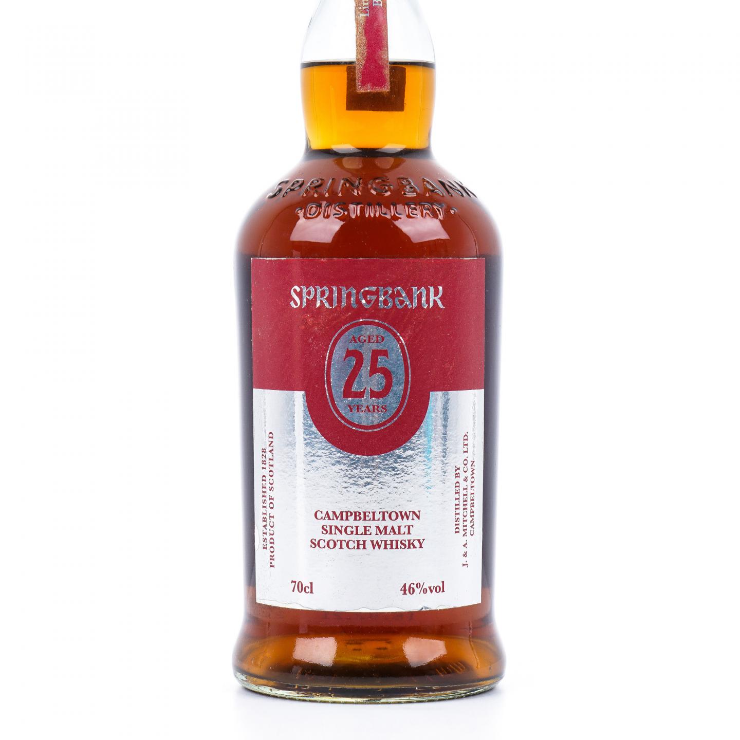 Springbank 云顶 25年 2021