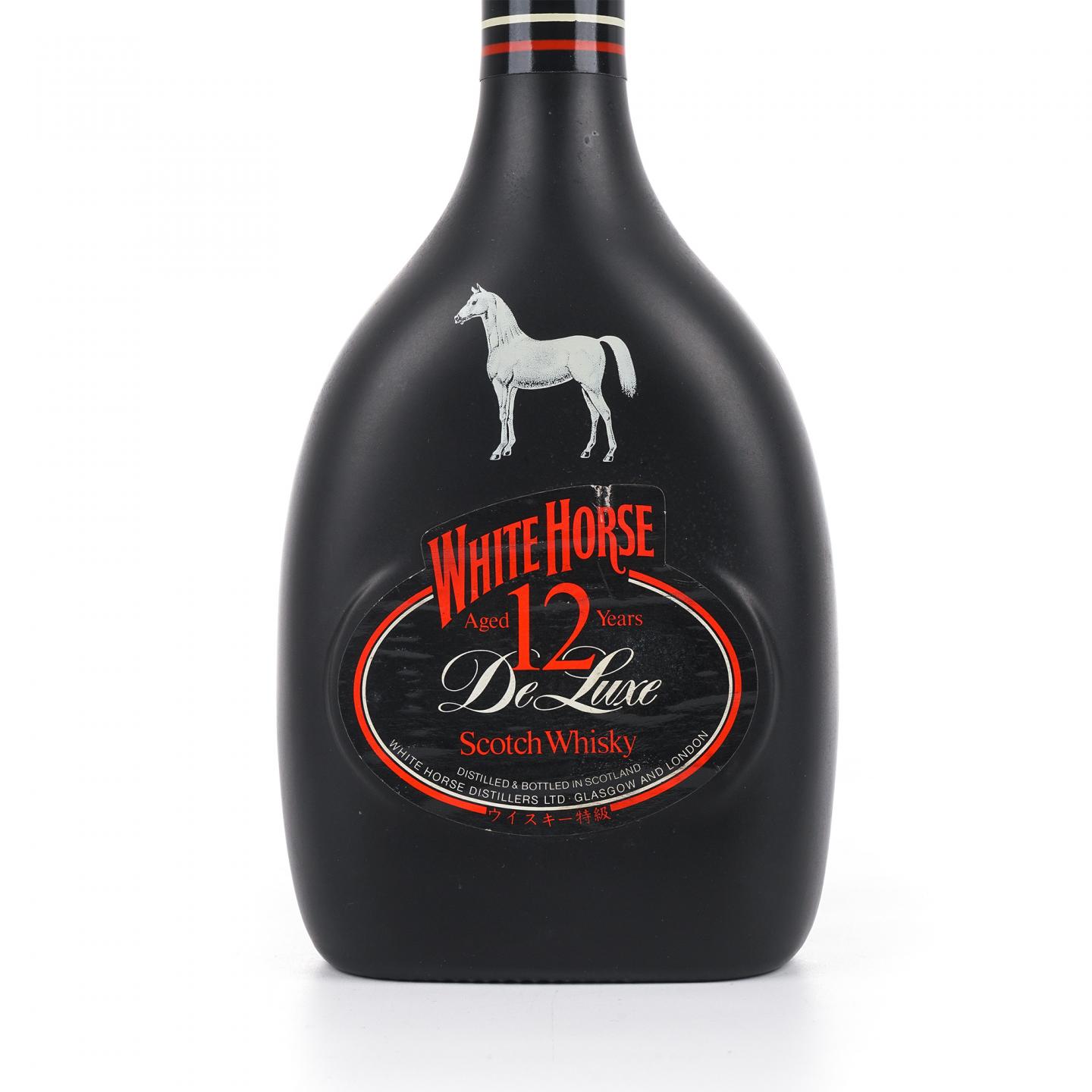 White Horse 白马 12年 1980s 特级 黑瓷瓶 750ml