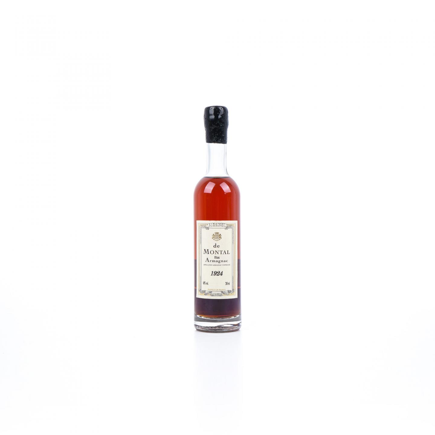 【中样】Armagnac de Montal 蒙塔尔雅文邑 1924 雅文邑 200ml