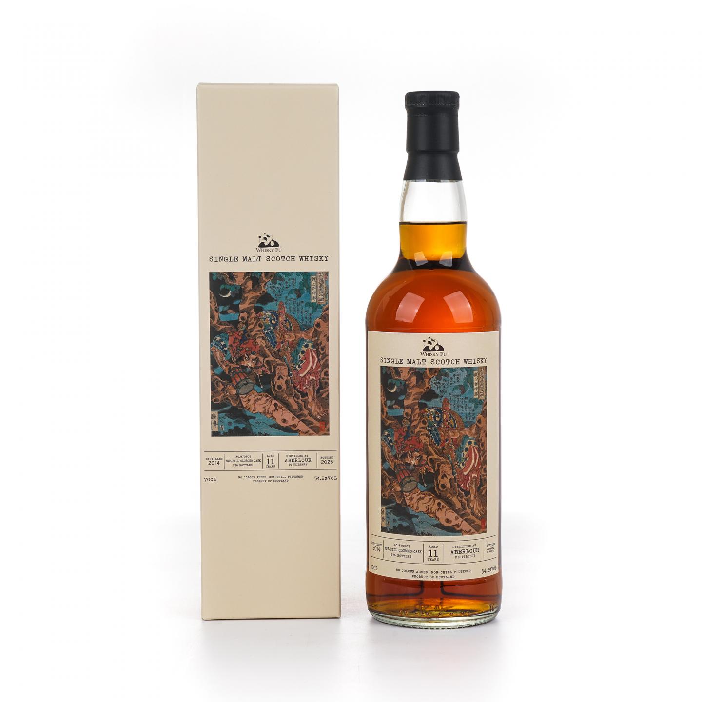 Aberlour 雅伯莱 11年 2014-2025 「通俗水浒传豪杰·鼓上蚤时迁」初填雪莉桶
