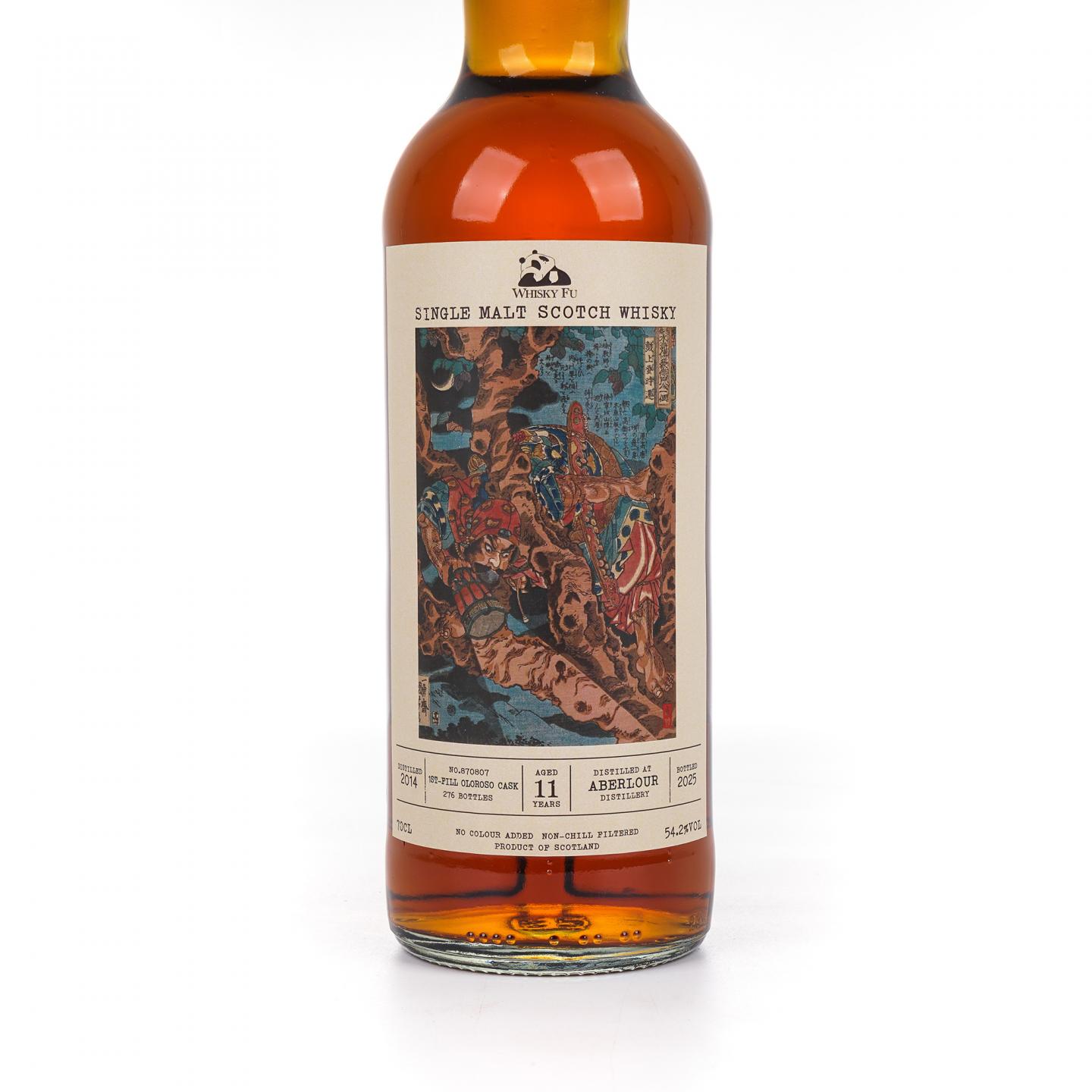 Aberlour 雅伯莱 11年 2014-2025 「通俗水浒传豪杰·鼓上蚤时迁」初填雪莉桶 700ML