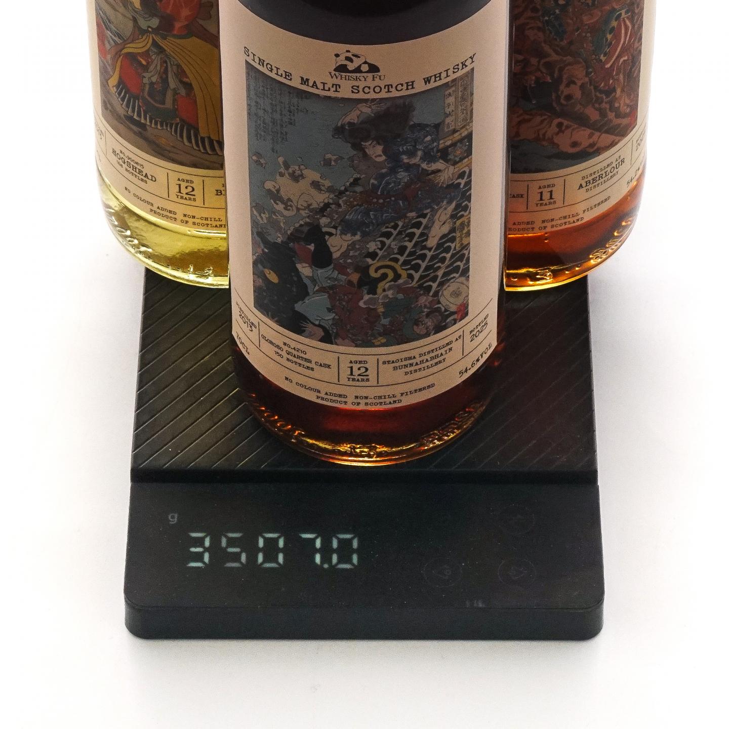 本尼维斯 12年/雅伯莱 11年/布纳哈本 12年 通俗水浒传豪杰系列 3瓶组*700ml