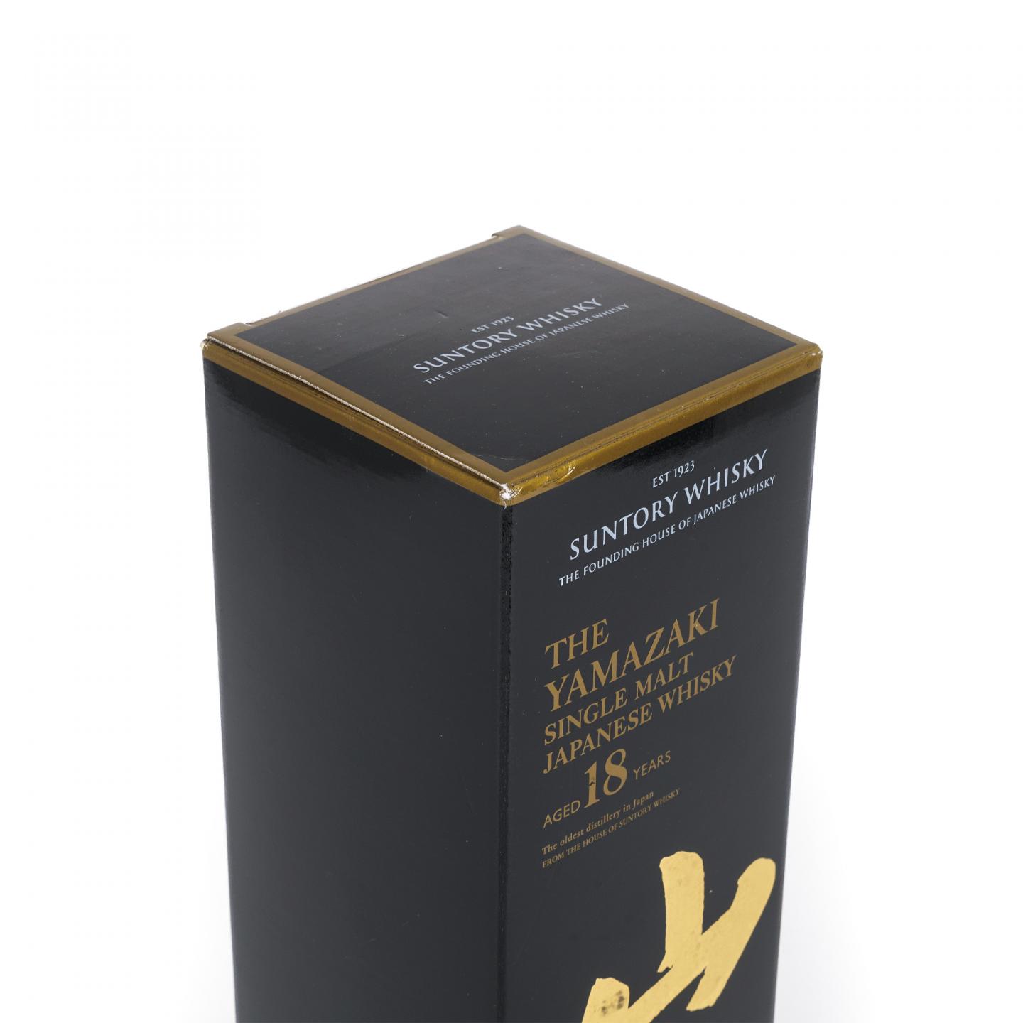 山崎 18年 金字黑标 No.1266611