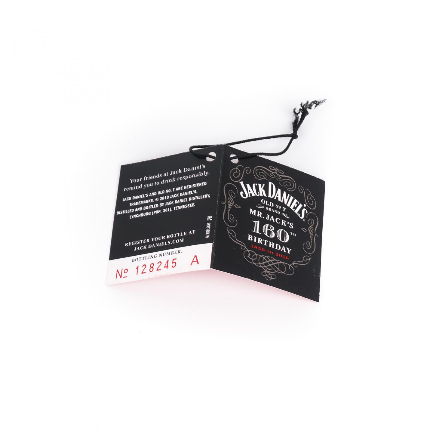 Jack Daniel's 杰克丹尼 Mr. Jack's 160周年纪念 美国田纳西威士忌