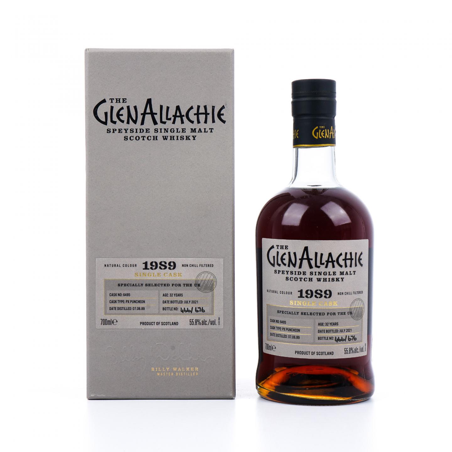 Glenallachie 格兰纳里奇 32年 1989-2021 雪莉单桶#6495