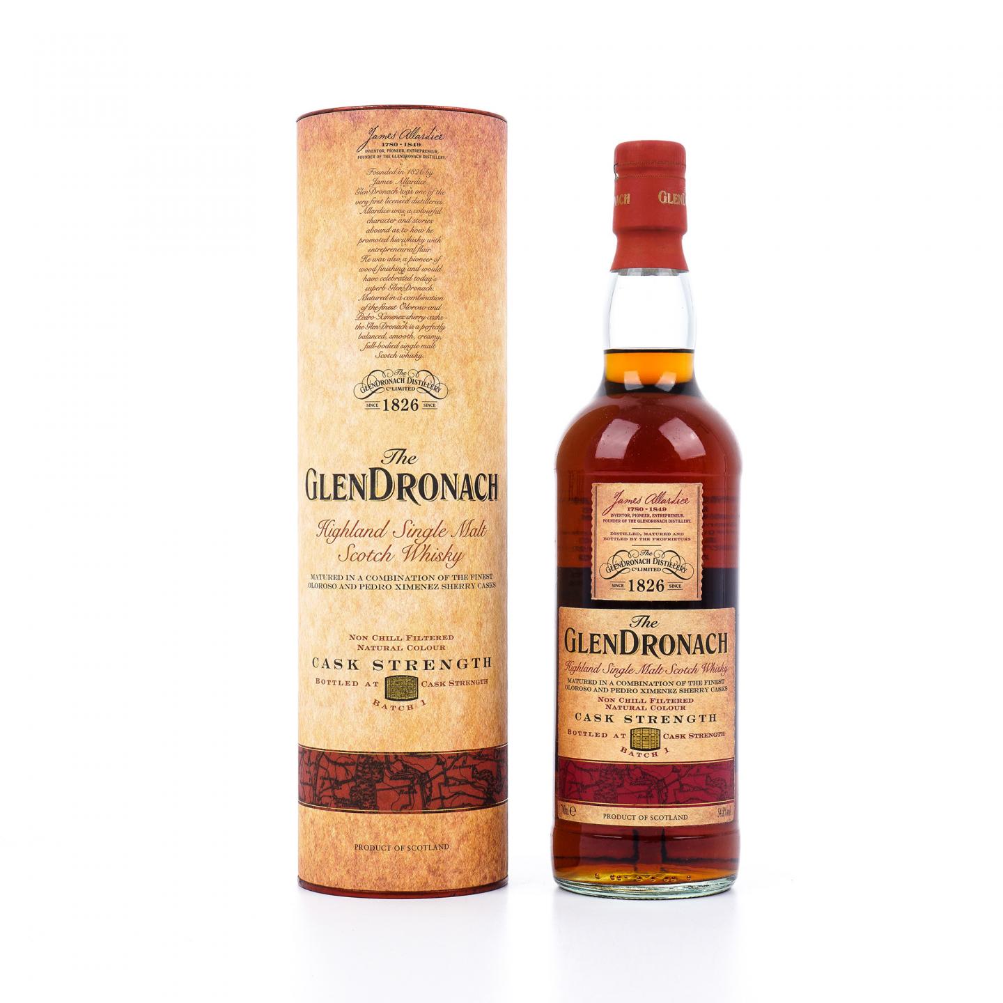 Glendronach 格兰多纳 2012 桶强 Batch 1