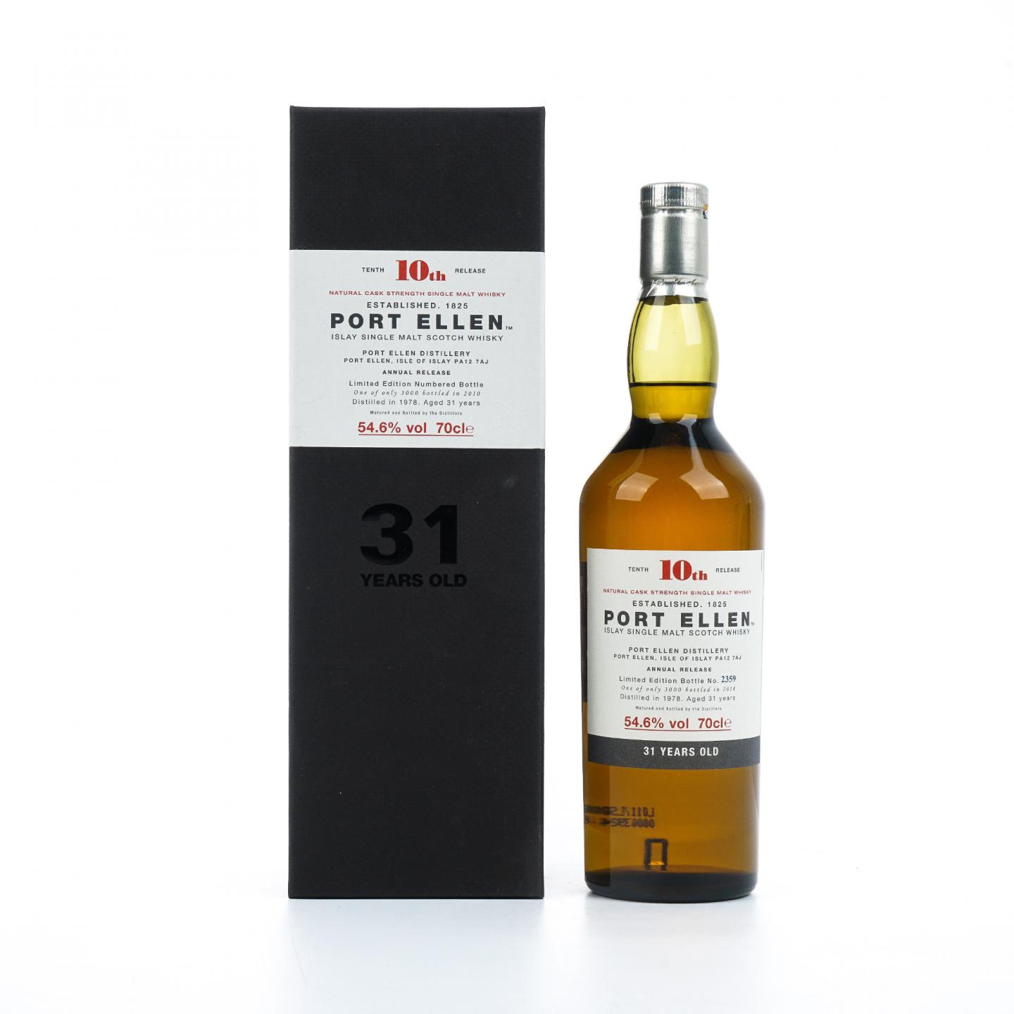 Port Ellen 波特艾伦 31年 1978-2010 10th Release 桶强